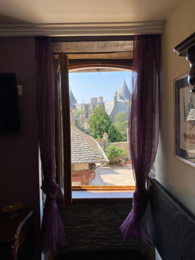 La Maison Du Paon- Josselin Aparthotel Exteriör bild